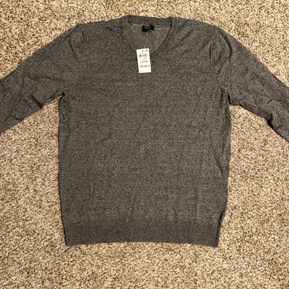 Men's Gray Alfani Sweater